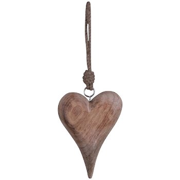 HerzHänger Dost, natur, Holz, 4,5x1x6,5 cm