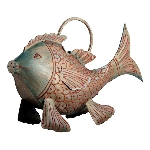 GießKanne Fisch Kanu, Metall, 12x41x28 cm