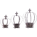 Krone ArtFerro, Metall, 24x16 cm