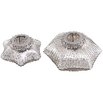 SternWindLicht Iride, silber, 20,5x20,5x10,5 cm