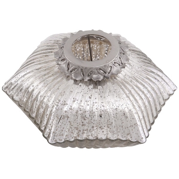 SternWindLicht Iride, silber, 20,5x20,5x10,5 cm
