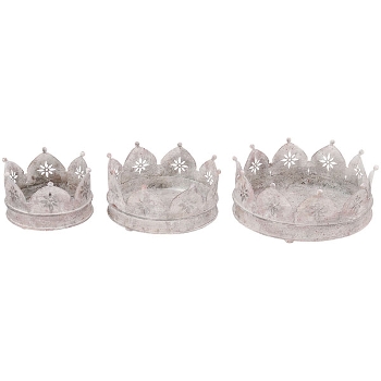 Krone ArtFerro, Metall, 27x27x11 cm