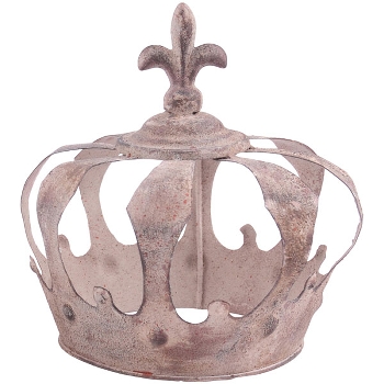 Krone ArtFerro, Metall, 21,5x21,5x20 cm