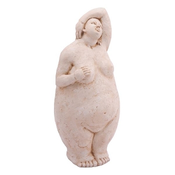 FrauenSkulptur Hilda, Polyresin, 27x27x61 cm