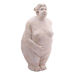 FrauenSkulptur Hilda, Polyresin, 34,5x29x59,5 cm