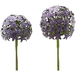 AlliumStick ArtFerro, purple, Metall, 20x20x116,2 cm