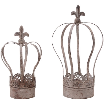 Krone ArtFerro, Metall, 21,5x20x35 cm