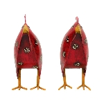 Huhn Kanu, Metall, 20x9x22 cm