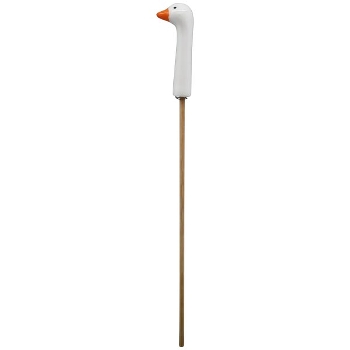 GänseStick Ivory, Keramik, 2x1,2x5 cm