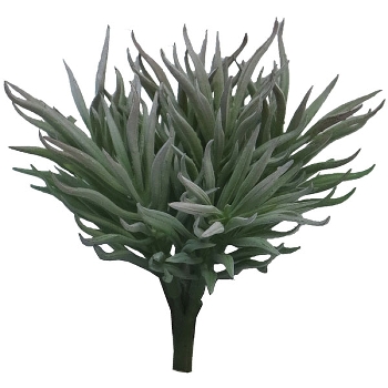 Sukkulente ArtificialNature, grau, 15 cm