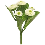Bellis ArtificialNature, weiß, 20 cm