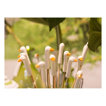GänseStick Ivory, Keramik, 4,5x3x13,5 cm