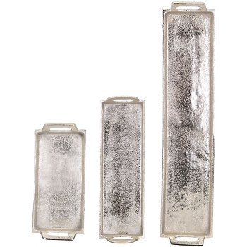 Tablett GROS, Aluminium, 35x11x3 cm