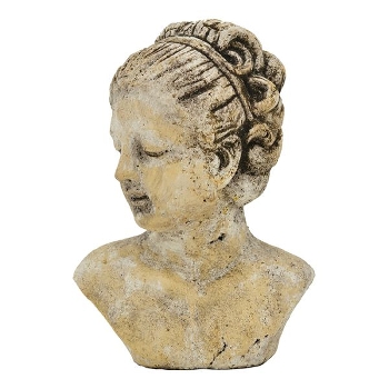 FrauenBüste Valo, Keramik, 16x11x22,5 cm