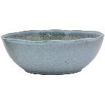 Schale WAN, blau, Stoneware, 21x21x7,4 cm