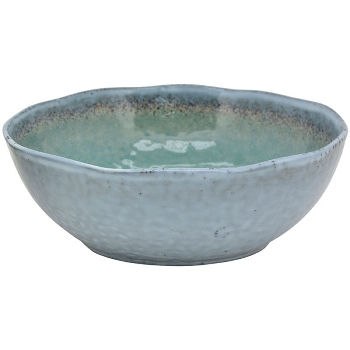 Schale WAN, blau, Stoneware, 30,5x30,5x9 cm