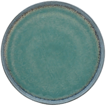 EssTeller WAN, blau, Stoneware, 27,5x27,5x1 cm