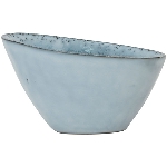 Schale WAN, blau, Stoneware, 15x12,5x9 cm