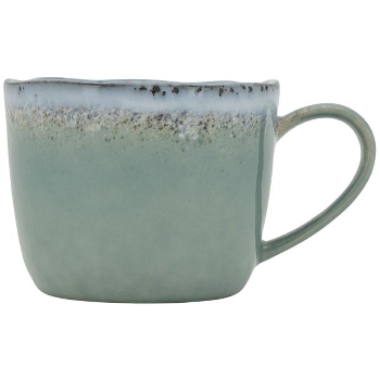KaffeeTasse mit Teller WAN, blau, Stonware, Inhalt: 0,18 l
