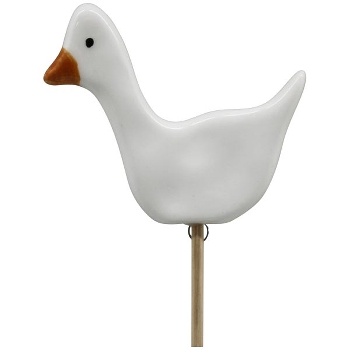 GänseStick Ivory, weiß, Dolomite, 9,9x7,9x1,1 cm