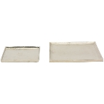 Tablett GROS, Aluminium, 30x30x2 cm