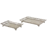 TablettSet/2 ArtFerro, Metall, 34x21x5,5 cm, 41x28x5,5 cm