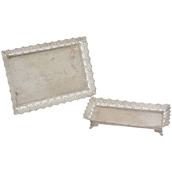 TablettSet/2 ArtFerro, Metall, 34x21x5,5 cm, 41x28x5,5 cm