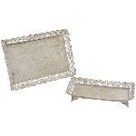 TablettSet/2 ArtFerro, Metall, 34x21x5,5 cm, 41x28x5,5 cm
