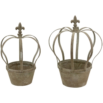 Krone ArtFerro, Metall, 22x22x31,5 cm