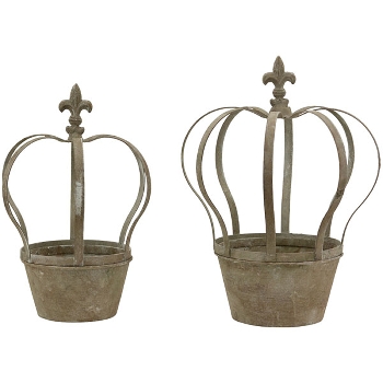 Krone ArtFerro, Metall, 22x22x31,5 cm