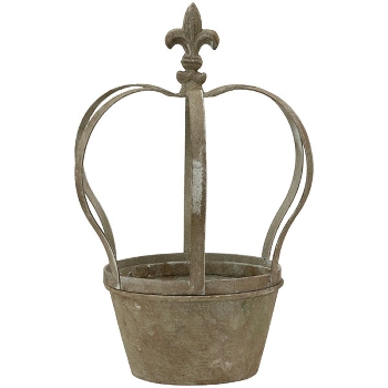 Krone ArtFerro, Metall, 22x22x31,5 cm