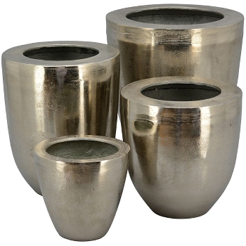 Vase GROS, Aluminium, 29x29x32 cm