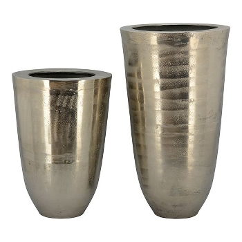 Vase GROS, Aluminium, 32x32x50 cm