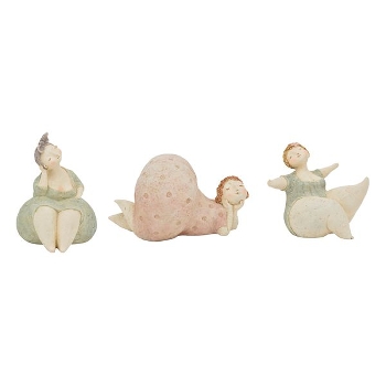 Lady CrivA, Polyresin, 27,4x18,7x15,2 cm, 20,8x22,1x20,6 cm