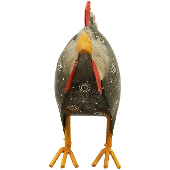 Hahn Kanu, Metall, 16x8x16 cm