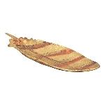 Tablett Hilda, Polyresin, 46,5x18x6 cm