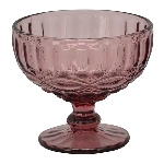 Schale Verrerie, lila, Glas, 12x12x10,8 cm