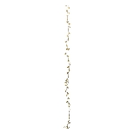 GlitterKette GlinT, weiß/gold, 183 cm