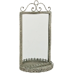 Spiegel ArtFerro, Metall, 25,5x14x49 cm