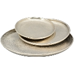 Tablett GROS, silber, Aluminium, 25x25x2 cm