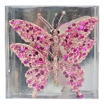 Schmetterling Box 2St, lila, ArtificialNature,