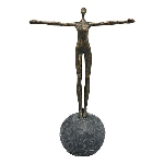 Skulptur Hilda, Polyresin, 27,5x12x40,5 cm