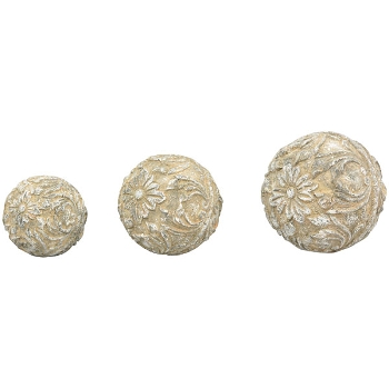 Kugel Valo, Polyresin, 14,5x14,5x14,5 cm