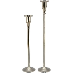 KerzenHalter GROS, silber, Aluminium, 13,5x13,5x56 cm