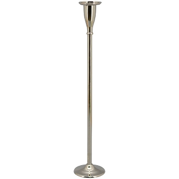 KerzenHalter GROS, silber, Aluminium, 13,5x13,5x71 cm