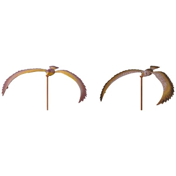 Vogel ArtFerro, Metall, 61x38x133 cm