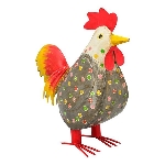 Huhn Kanu, Metall, 36x16x43 cm
