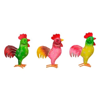 Huhn Kanu, Metall, 8x3x10 cm