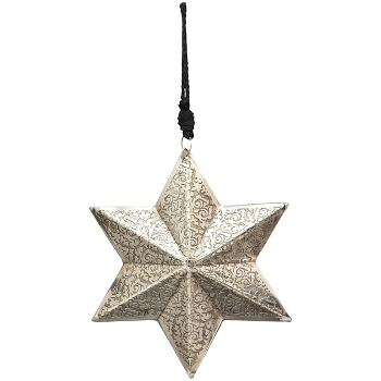 SternHänger SuArt, Aluminium, 24x24x6 cm