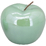 Apfel Pearl, mint, Stoneware, 17x17x14 cm